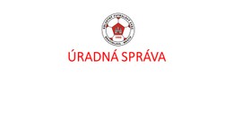 Úradná správa ObFZ Bratislava-mesto č.42 2021/2022 zo dňa 17.06.2022