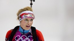 Česká biatlonistka Gabriela Soukalová.