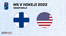 Online prenos: Fínsko - USA dnes, semifinále MS v hokeji 2022 (LIVE)