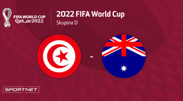 Tunisko - Austrália: ONLINE prenos zo zápasu na MS vo futbale 2022 dnes.
