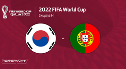 Južná Kórea - Portugalsko: ONLINE prenos zo zápasu na MS vo futbale 2022 dnes.