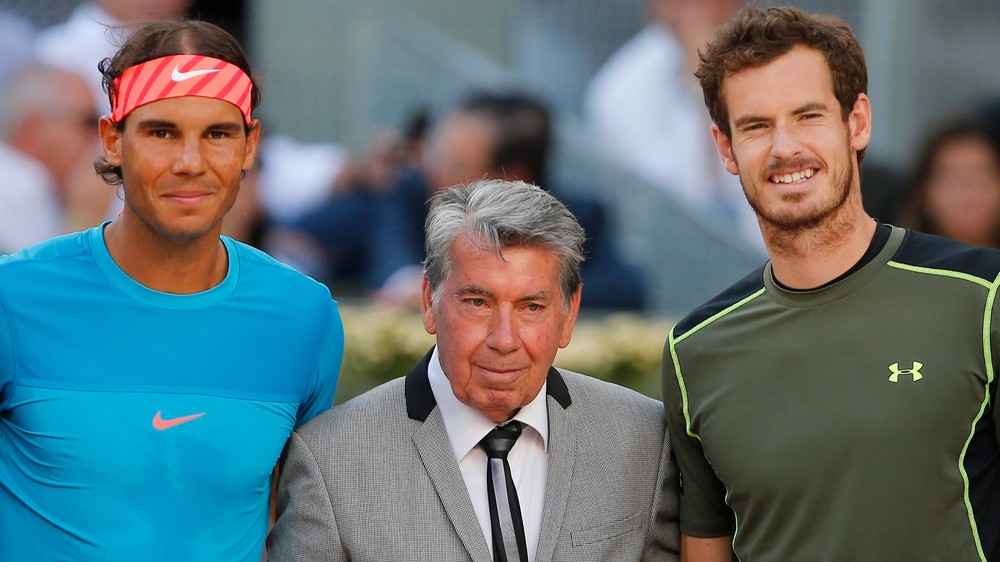 Tennis: Manuel Santana, 83, died, and Rafael Nadal reacted