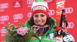 Talianska lyžiarka Federica Brignoneová.
