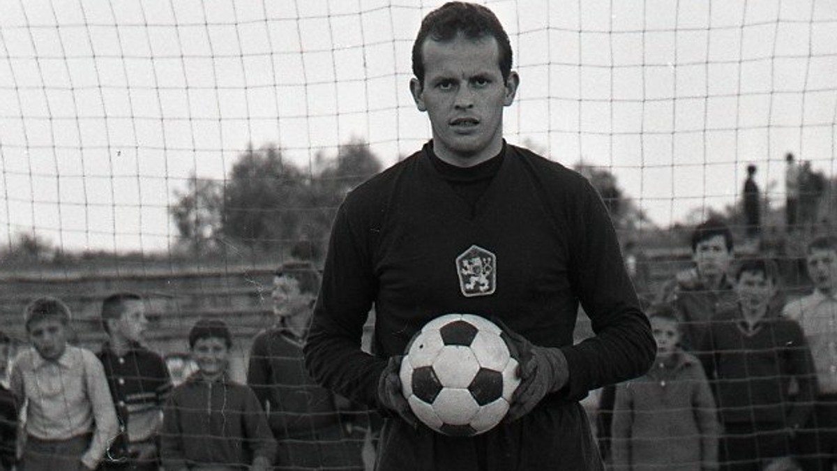 Alexander Vencel v reprezentačnom drese v roku 1967.