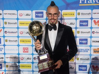 Slovenský futbal žije v ére Mareka Hamšíka, Futbalista roka 2018.
