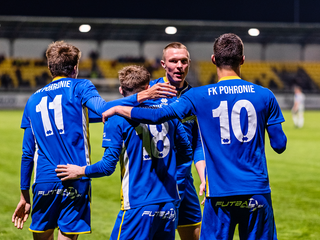 Pohronie v piatok zdolali Lokomotívu Košice 4:0.