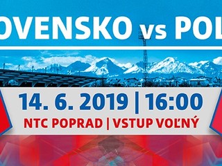 Prípravný zápas žien SVK - POL, NTC Poprad 14.6.2019