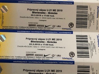 Vylosovanie  víťaza o lístky na U21 Slovensko - Grécko