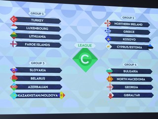 Žreb Ligy národov UEFA 2022/23: Súperov v C-divízii dobre poznáme (akurát Kazachstan nie)