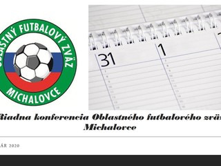 Program 2. zasadnutia Riadnej konferencie Oblastného futbalového zväzu Michalovce 2022 - 2025 dňa 15.7.2022