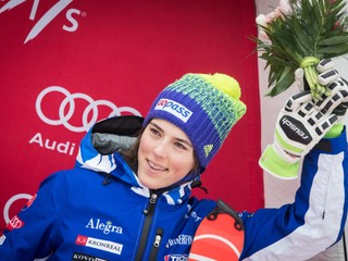 Vlhová dosiahla najlepší výsledok slovenského zjazdového lyžovania