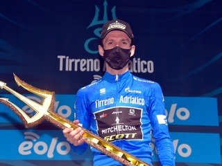 Tirreno Adriatico vyhral Yates, časovku zas domáci pretekár
