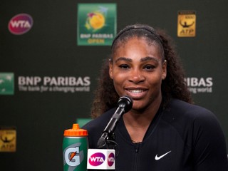 Serena pri víťaznom návrate nestratila ani set. Jej manžel skúpil bilboardy a poslal jej odkaz