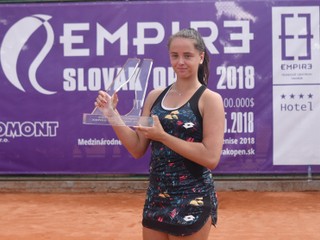 Kužmová ovládla turnaj v Trnave, v rebríčku sa posunie do prvej stovky