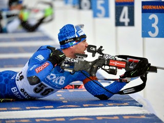 Talian Windisch zvíťazil v pretekoch s hromadným štartom na MS v biatlone