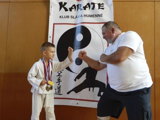 V humenskom karate klube vyrastá nový talent