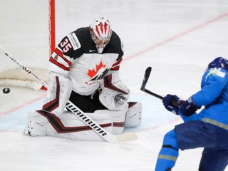VIDEO: Pozrite si zostrih a góly zápasu Kazachstan - Kanada na MS v hokeji 2021