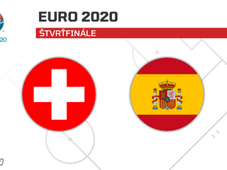 Švajčiarsko vs. Španielsko: ONLINE prenos zo zápasu na ME vo futbale - EURO 2020 / 2021 dnes.