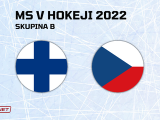 Fínsko - Česko, ONLINE prenos zo zápasu na MS v hokeji 2022.