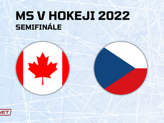 Kanada - Česko, ONLINE prenos zo semifinále MS v hokeji 2022.
