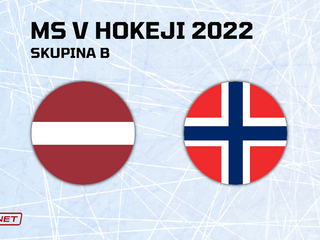 MS v hokeji 2022: Lotyšsko zdolalo Nórsko a má prvé body