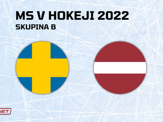 MS v hokeji 2022: Švédsko tesne zdolalo Lotyšsko