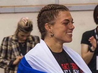 Slovenská bojovníčka MMA Veronika Smolková.