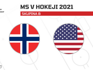 Nórsko - USA: ONLINE z MS v hokeji 2021