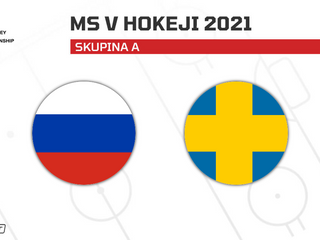 Rusko - Švédsko: ONLINE z MS v hokeji 2021