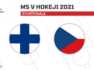 Fínsko - Česko: ONLINE zo štvrťfinále MS v hokeji 2021