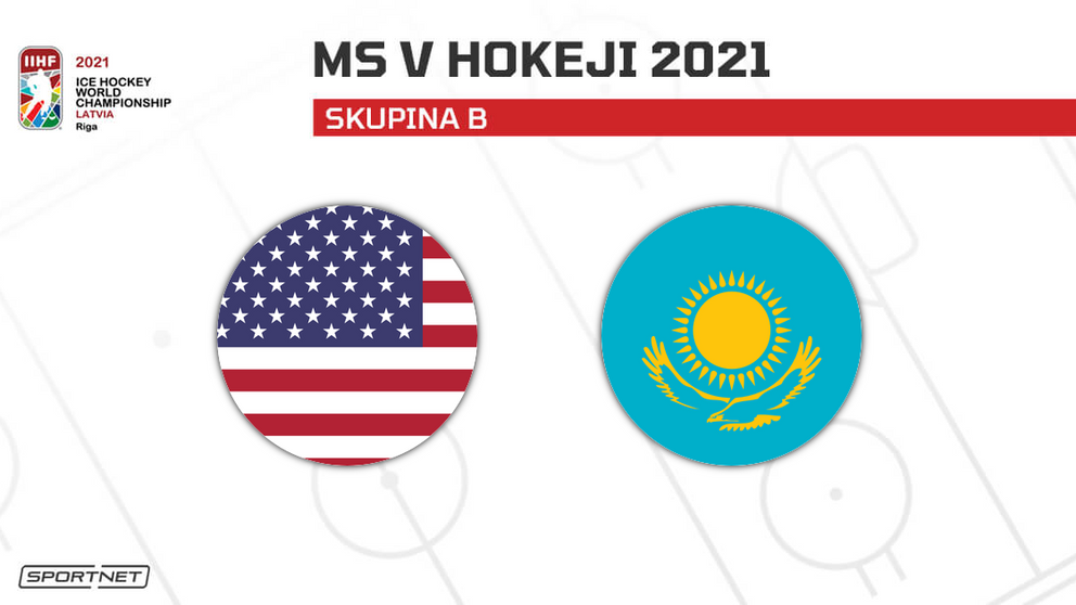 USA vs. Kazachstan: ONLINE prenos zo zápasu na MS v hokeji 2021 dnes.