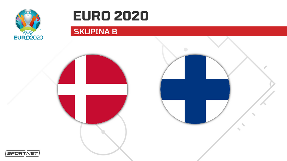 Dánsko vs. Fínsko: ONLINE prenos zo zápasu na ME vo futbale - EURO 2020 / 2021 dnes.