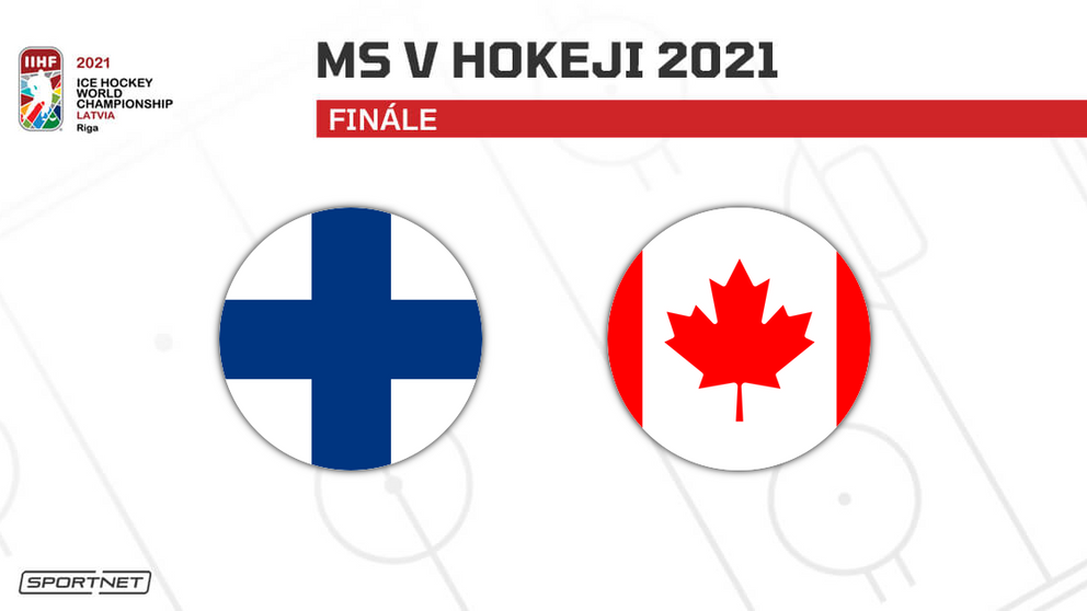 Fínsko vs. Kanada: Online prenos z finále MS v hokeji 2021.