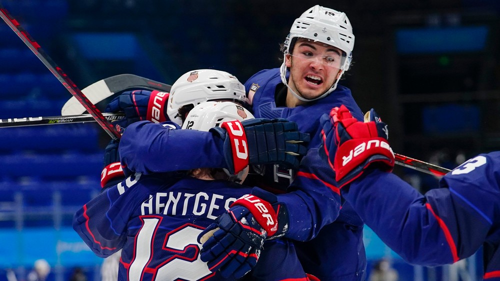 Olympic Games 2022: US hockey players had a lively party after the match with Slovakia