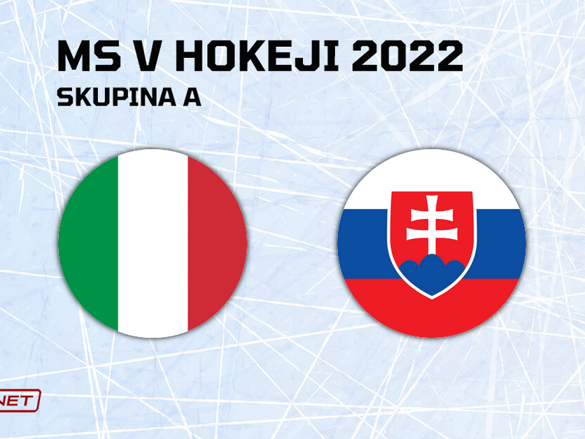 LIVE HOKEJ: Slovensko - Taliansko, sledujte náš 6. zápas na MS v hokeji online