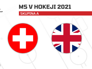 Švajčiarsko - Veľká Británia: ONLINE z MS v hokeji 2021