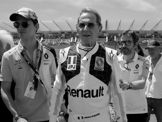 Jean-Pierre Jabouille počas Veľkej ceny Francúzska F1 v roku 2019.