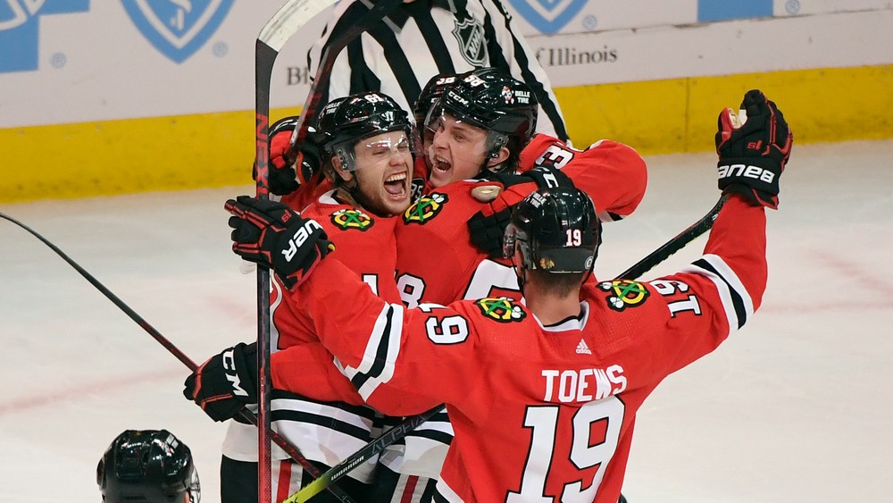 VIDEO: Chicago scored three goals in half a minute