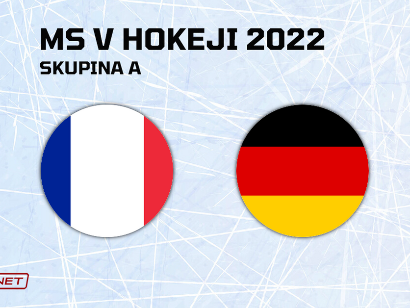 Online prenos: Francúzsko - Nemecko dnes na MS v hokeji 2022 (LIVE)