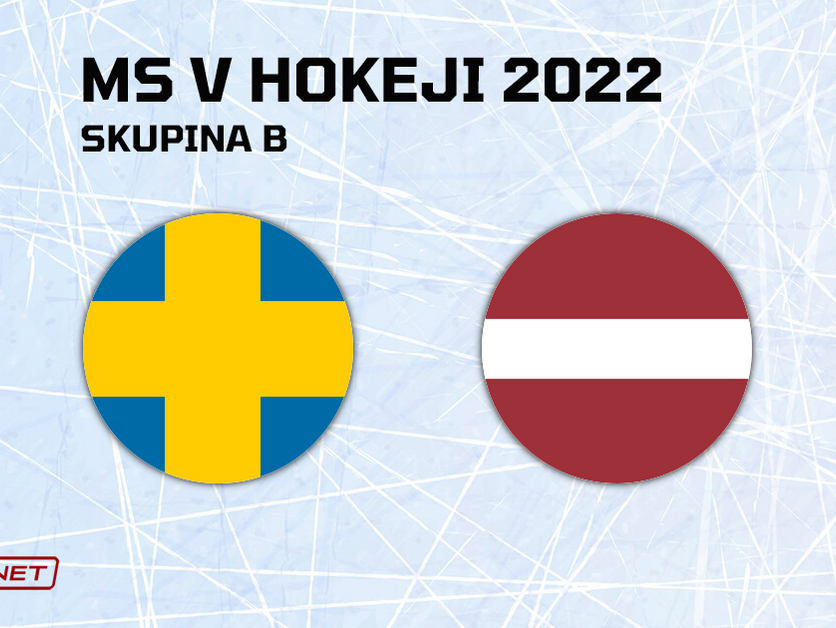 Online prenos: Švédsko - Lotyšsko dnes na MS v hokeji 2022 (LIVE)