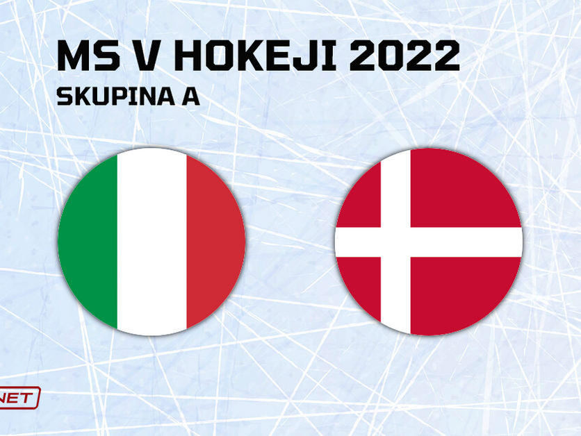 Online prenos: Taliansko - Dánsko dnes na MS v hokeji 2022 (LIVE)