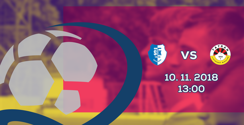 LIVE: 2. LIGA: 10. NOVEMBRA 2018, 13:00 FC ŠTK FLUMINENSE ŠAMORÍN – MFK TATRAN LIPTOVSKÝ MIKULÁŠ
