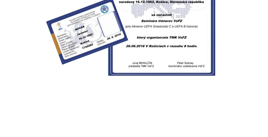 POSTUP PRI PREDĹŽENÍ PLATNOSTI LICENCIE TRÉNERA