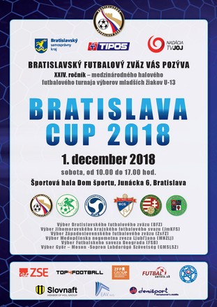 Pozvánka na BRATISLAVA Cup 2018