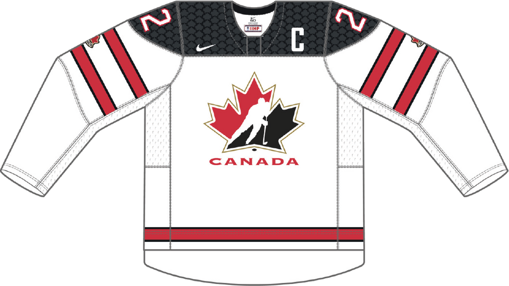Kanada na MS v hokeji 2021 - dresy doma.