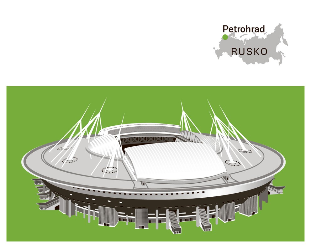 Štadión v Petrohrade