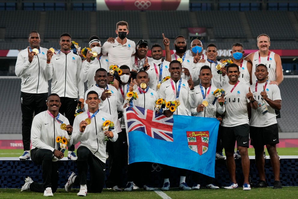 Ragbisti Fidži obhájili zlato na LOH Tokio 2020 / 2021.