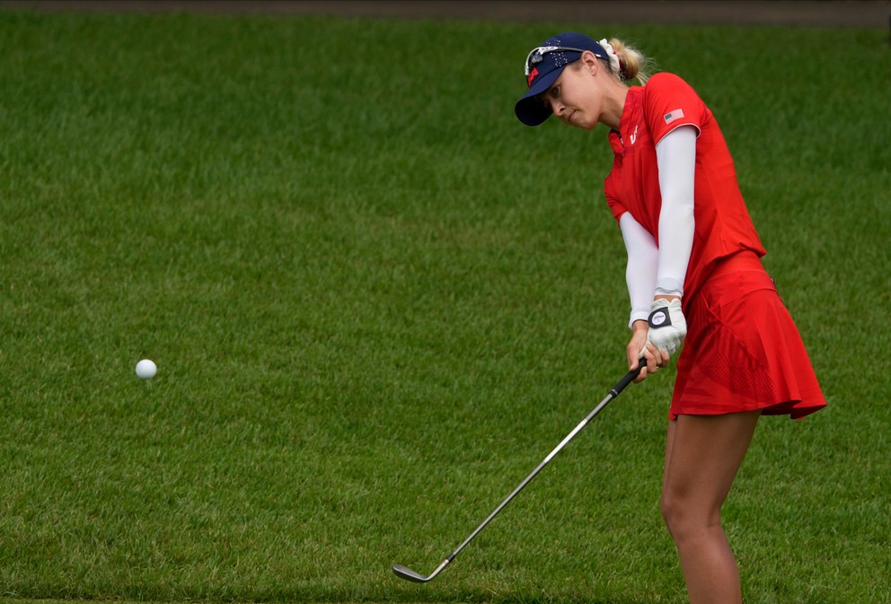 Americká golfistka Nelly Kordová získala zlato na LOH Tokio 2020 / 2021.