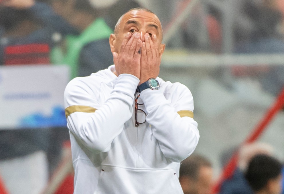 Tréner Francesco Calzona po zápase Slovensko - Azerbajždan v Lige národov.