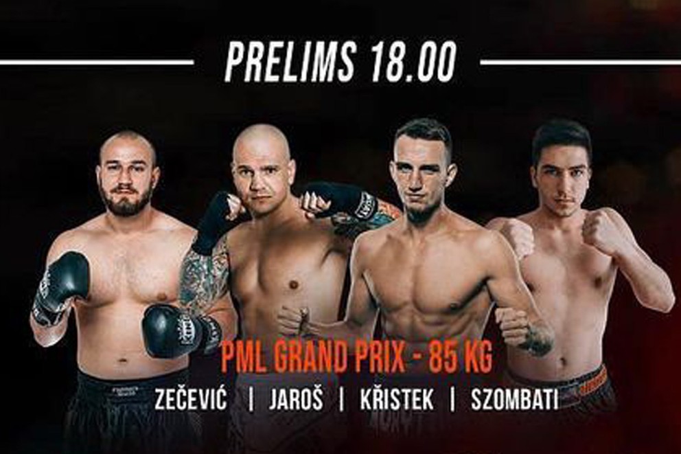O titul PML do 85 kg zabojujú Kristian Zečevič, Jiři Jaroš, David Křistek a Marcel Szombatti.